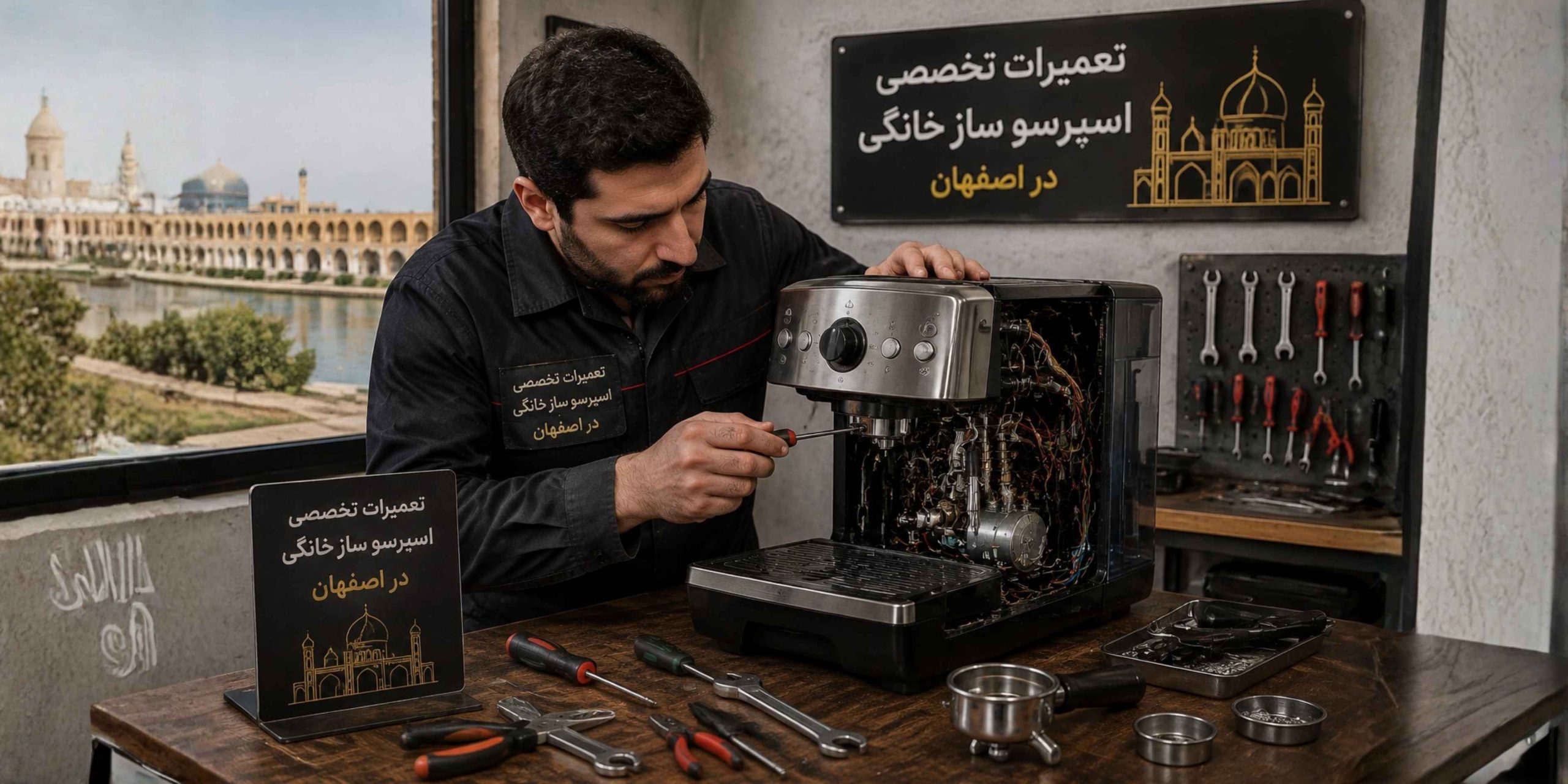 تعمیرات دستگاه اسپرسو خانگی
